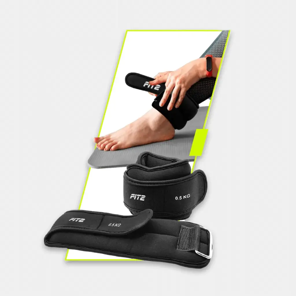 PESAS PARA TOBILLO Y MUÑECA DE 0.5 KG