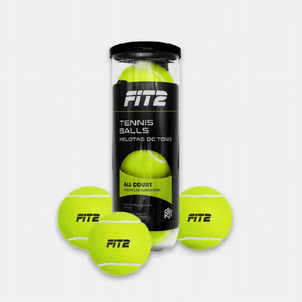 SET DE 3 PELOTAS DE TENIS