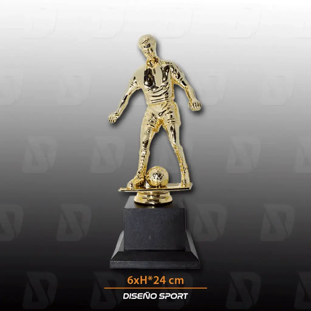 PREMIO BA506-011G DE FÚTBOL MEJOR JUGADOR