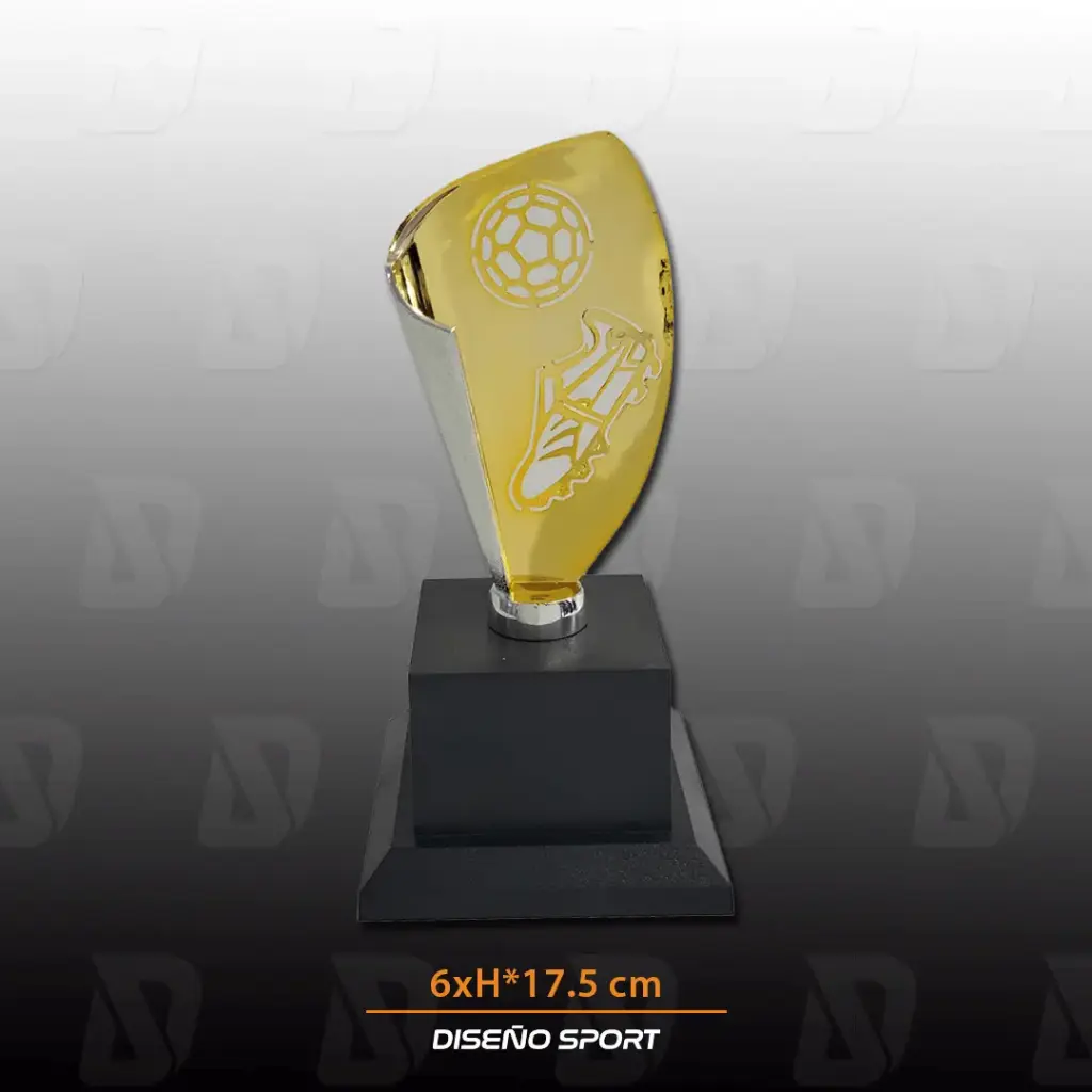 PREMIO BA506-022 DE FUTBOL SILUETA