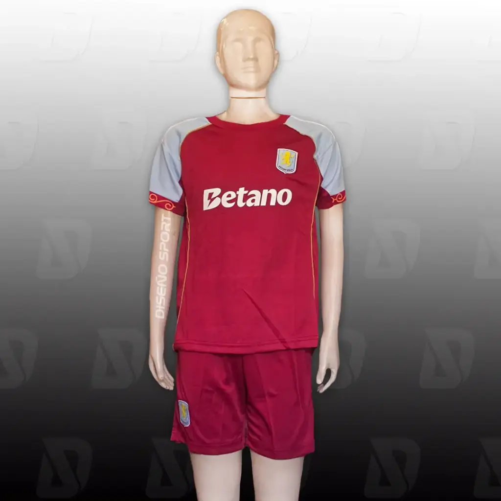 UNIFORME ASTON VILLA 25-26 JUVENIL