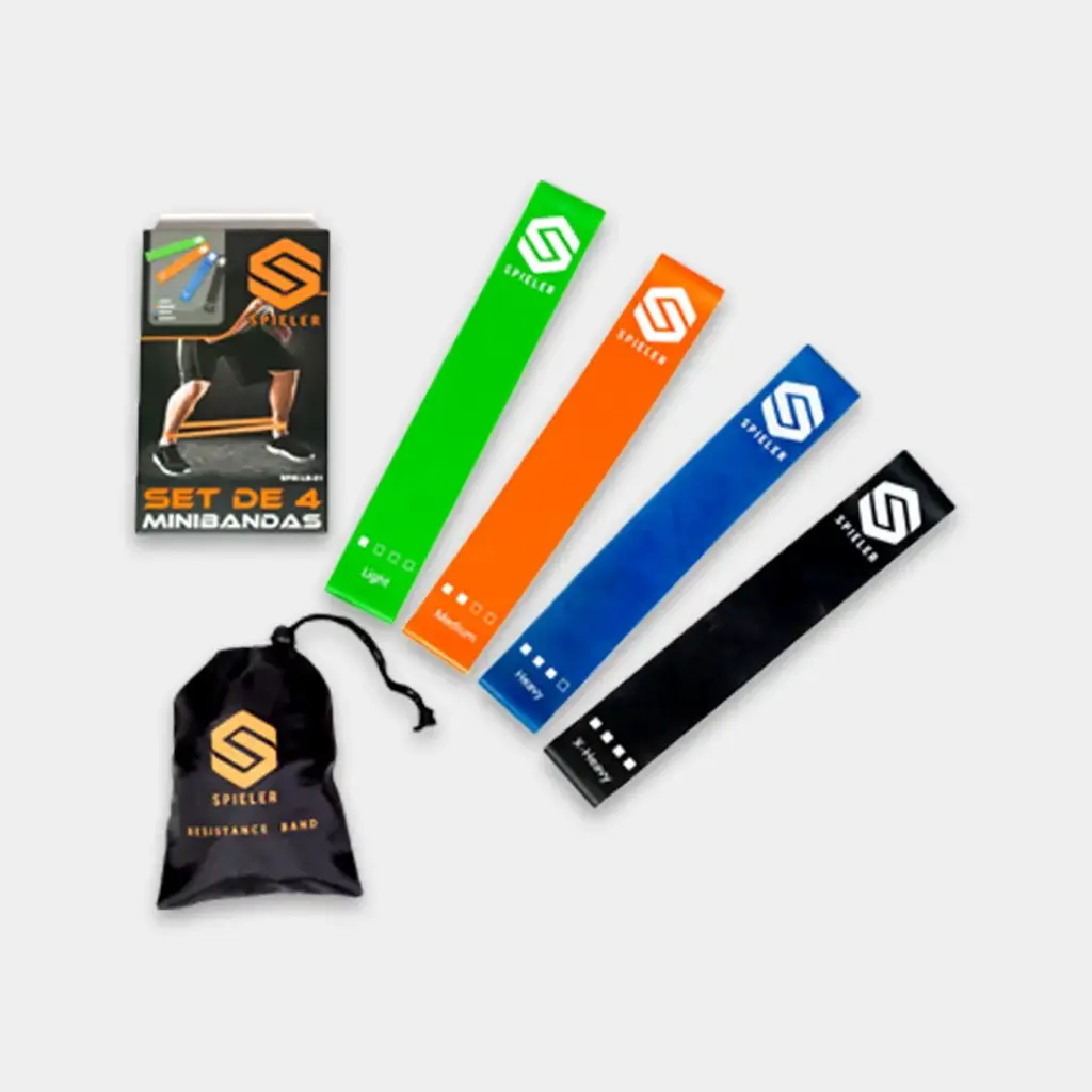 BANDAS DE RESISTENCIA SET DE 4