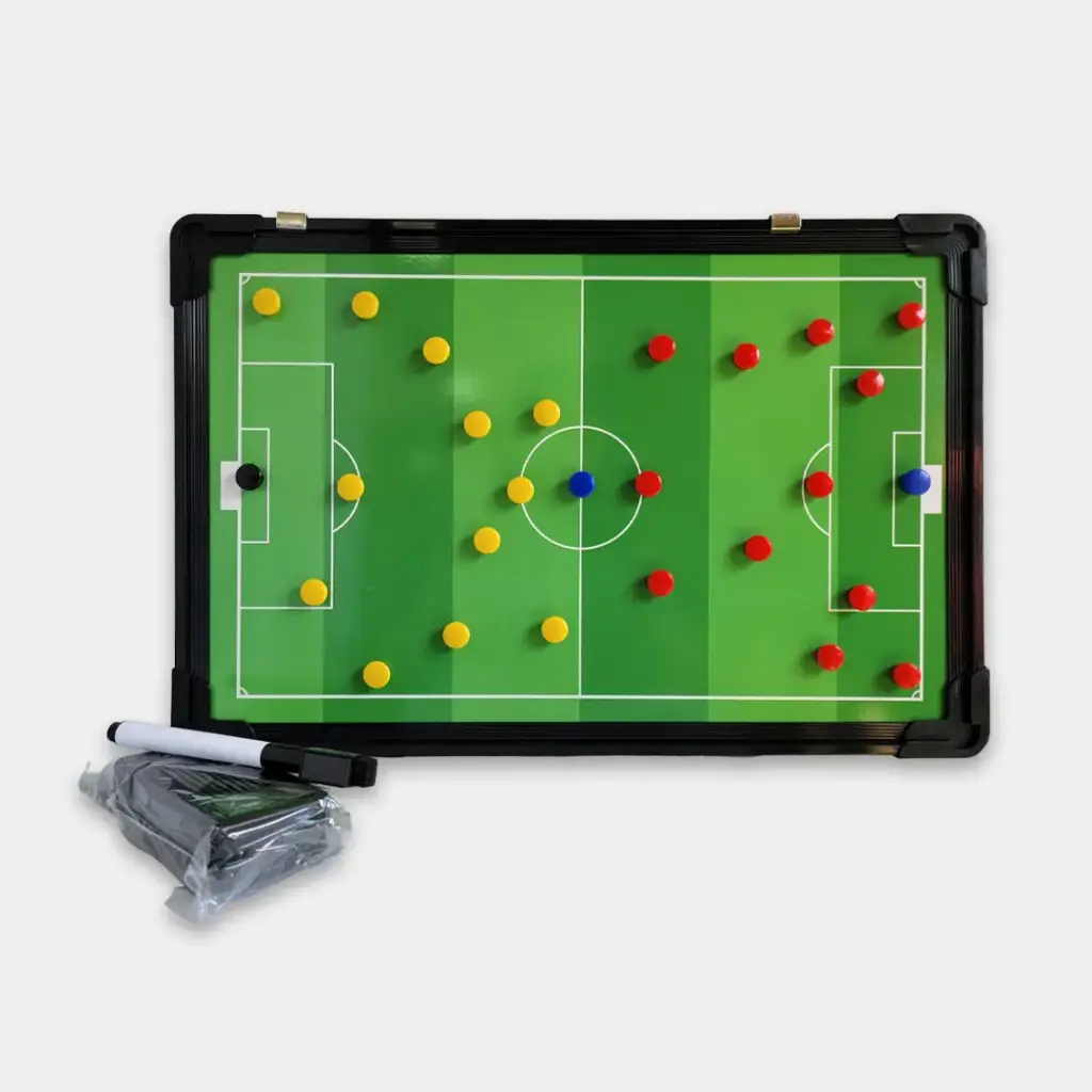 TABLERO TACTICO FUTBOL 30x45cm, CON FICHAS MAGNETICAS