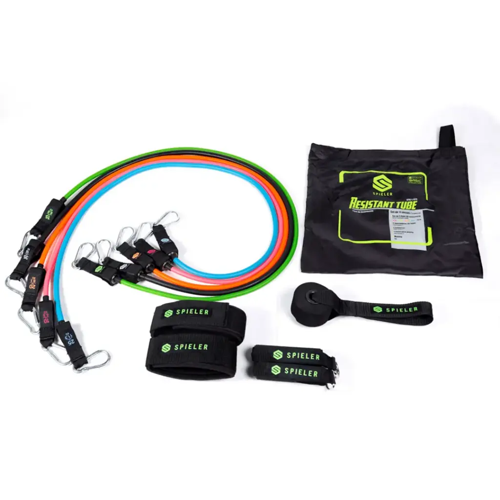 SET DE 5 LIGAS DE RESISTENCIA TUBULARES