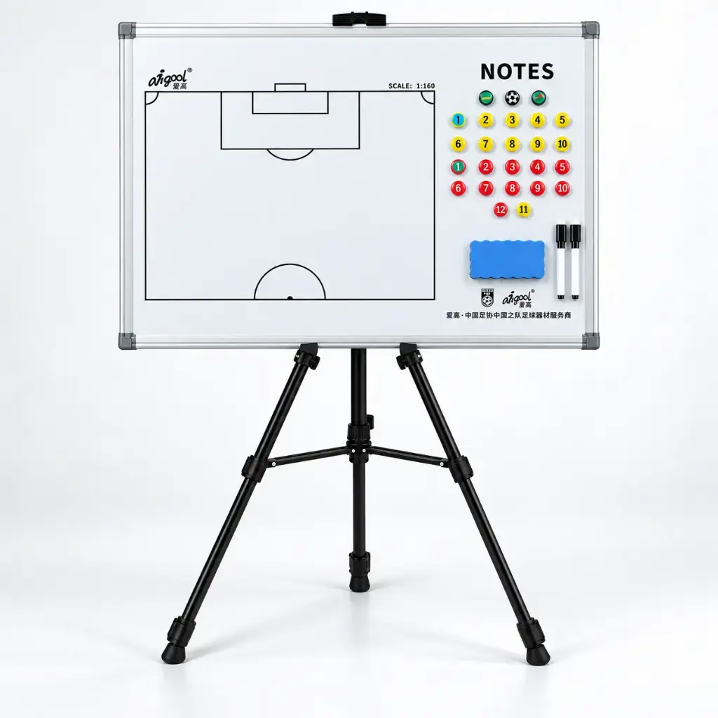 TABLERO TACTICO PARA FUTBOL CON TRIPODE