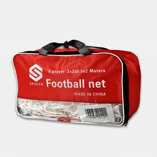 RED DE PORTERIA FUTBOL 5, 3x2x0.5x2 mts - 2.5 mm