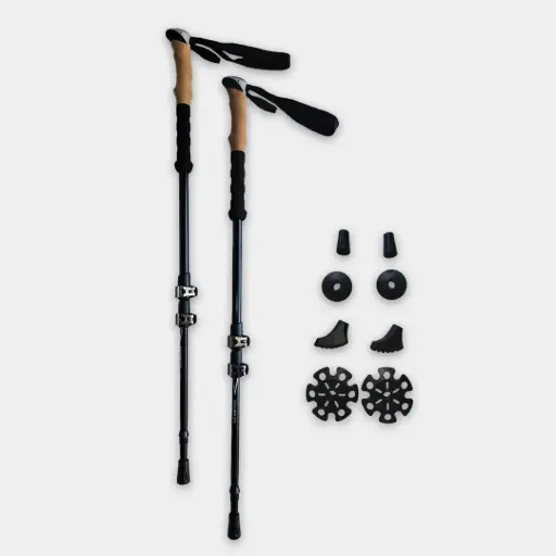 PAR DE BASTONES PARA SENDERISMO