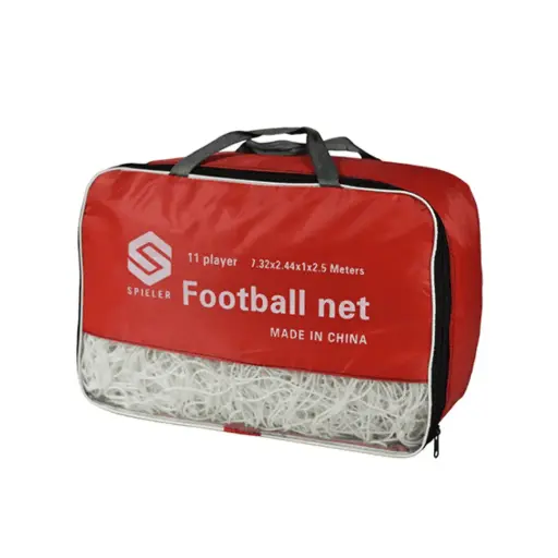 RED DE PORTERIA FUTBOL 11 7.32*2.44*1.2 - 2.5mm