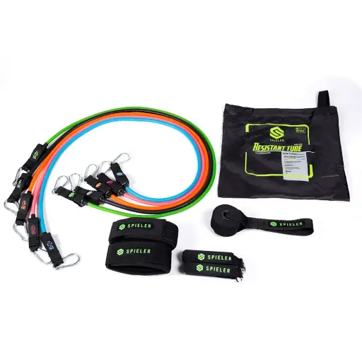 SET DE 5 LIGAS DE RESISTENCIA TUBULARES