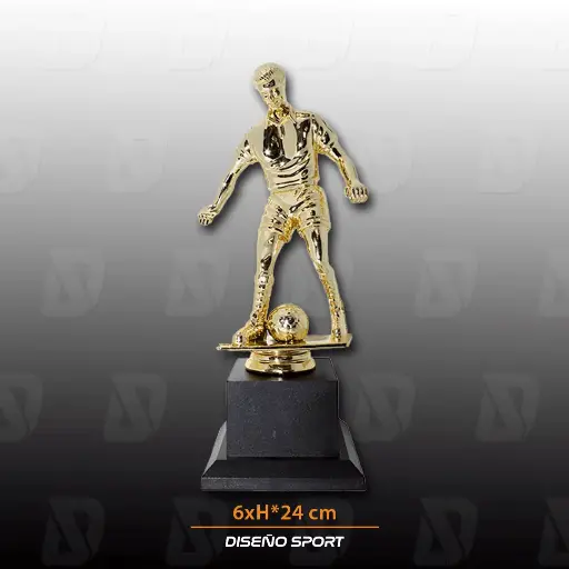 PREMIO BA506-011G DE FÚTBOL MEJOR JUGADOR