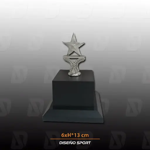 PREMIO BA506-150S ESTRELLA PLATEADA PEQUEÑO 
