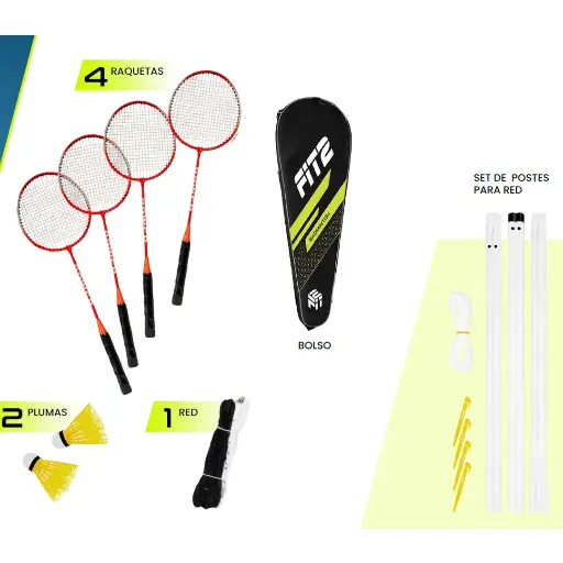 SET DE BADMINTON