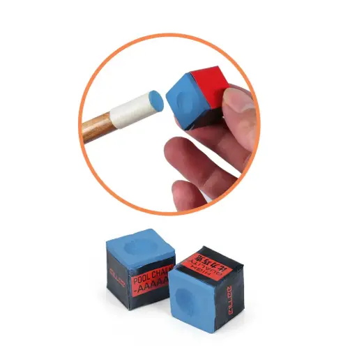 TIZA DE BILLAR (PAQUETE DE 6 UNIDADES)